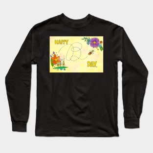 Happy Bee Day Long Sleeve T-Shirt